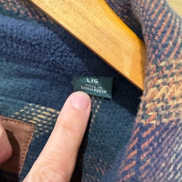 Orvis Plaid Midweight Shacket with Pockets / unisex / Large - Picture 4 of 14